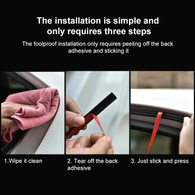 L Type 10m Car Rubber Seal Strip, L Type 10m