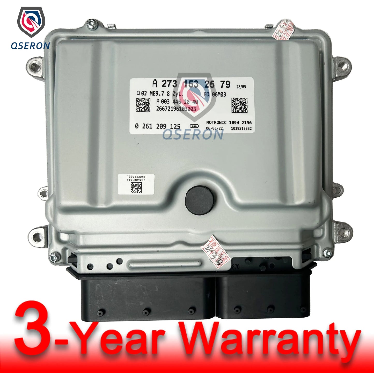 New ECU ECM ME9.7 A2731532579 0261209125 A0034462040 2731532579  Engine Control Unit for Mercedes-Benz 2005-2011 S550 (W221)