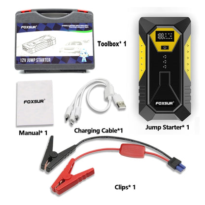 FOXSUR FJS-600 Car Multifunctional Emergency Start Power Supply, FJS-600