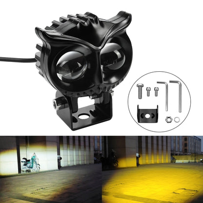 ⁧CS-1584A1 خارجي مقاوم للماء مزدوج خرزة مصباح LED المصباح البومة نوع القوس⁩, CS-1584A1