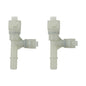 2pcs / Set For Cadillac Car Heater Hose Connector 15055343