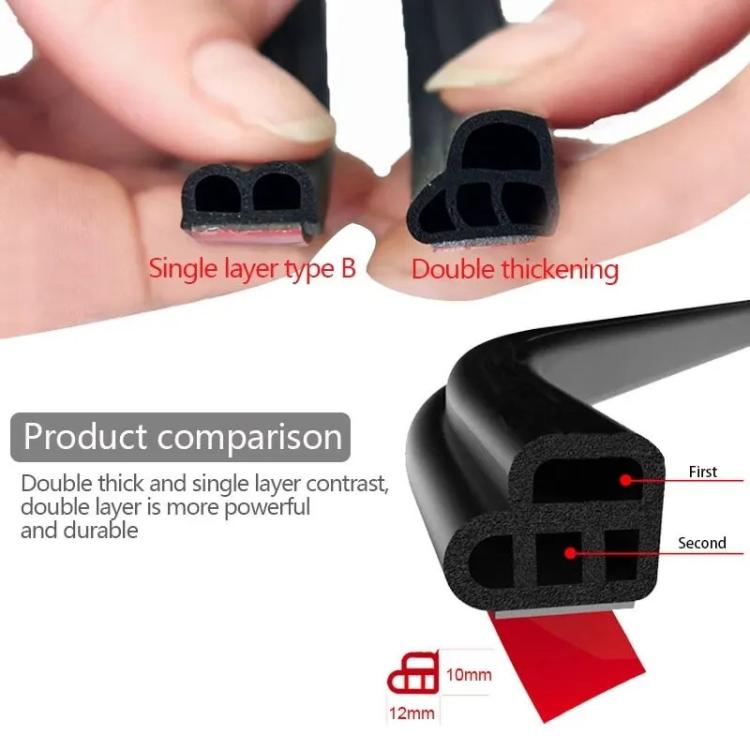 L Type 10m Car Rubber Seal Strip, L Type 10m