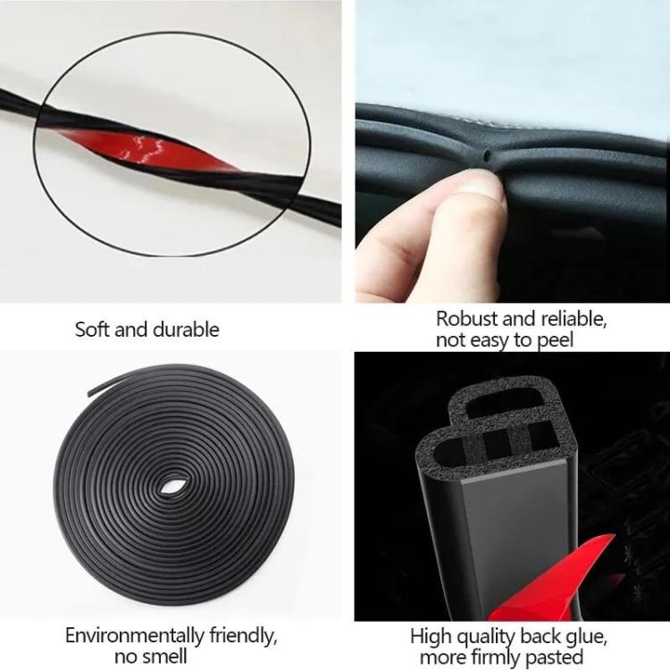 L Type 10m Car Rubber Seal Strip, L Type 10m
