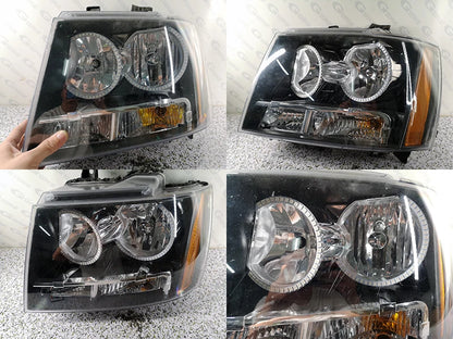 For Chevrolet Avalanche Suburban Tahoe 2007 - 2013 2014 Bluetooth App Multi-Color Ultra Bright RGB Led Angel Eyes Kit Halo Rings