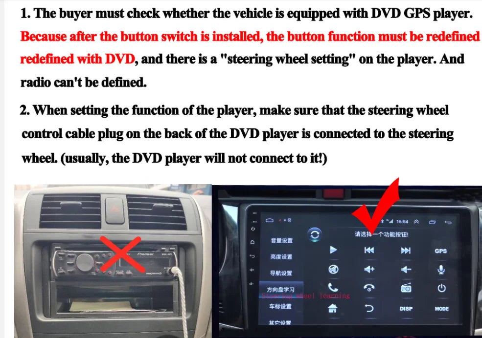 Car Steering Wheel Control Button Cruise Volume Phone Switch For Nissan PATROL Y62 2012-2018 Infiniti QX56 QX80