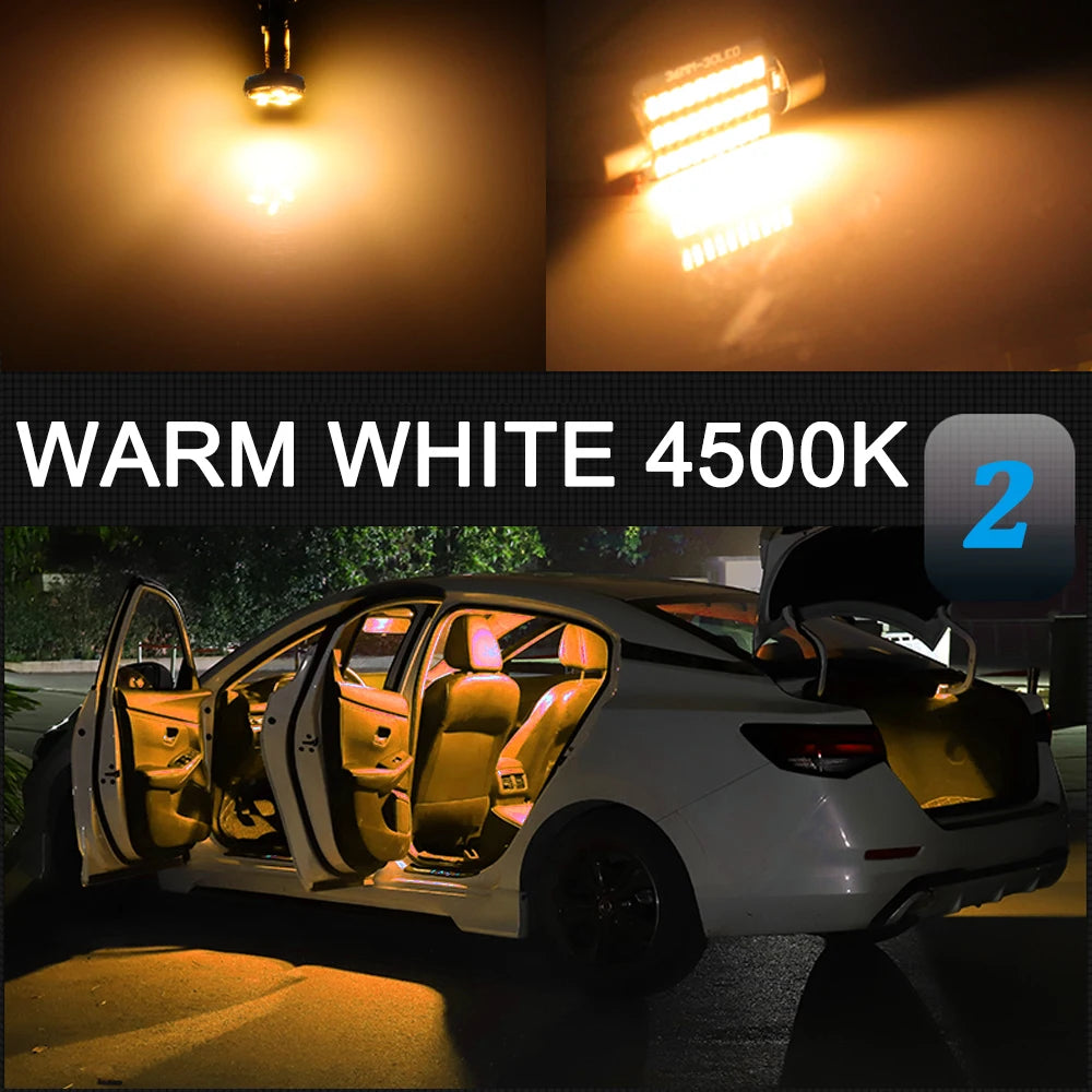Car Accessories LED Interior Lights Canbus For Nissan Patrol Y61 Y62 2000-2005 2006 2007 2008 2009 2010-2015 2016 2017 2018 2019