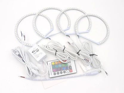 For Chevrolet Avalanche Suburban Tahoe 2007 - 2013 2014 Bluetooth App Multi-Color Ultra Bright RGB Led Angel Eyes Kit Halo Rings