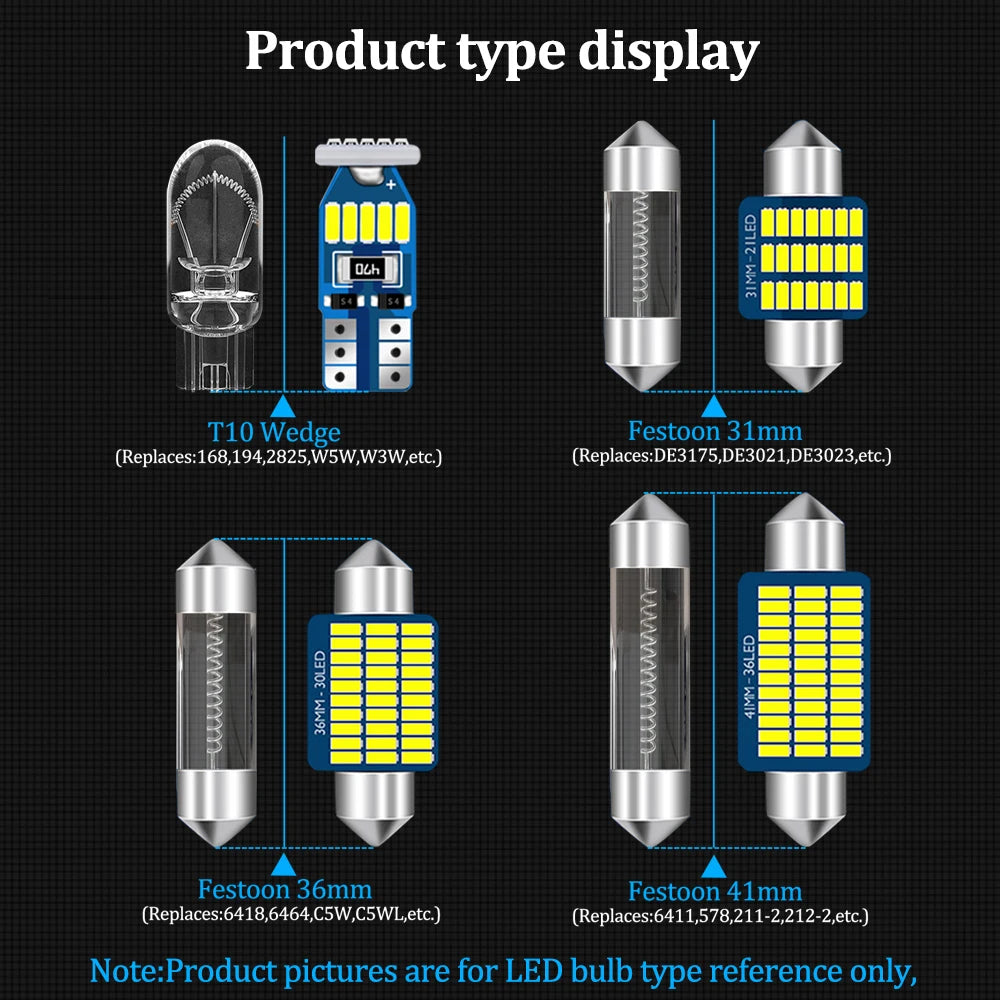 Car Accessories LED Interior Lights Canbus For Nissan Patrol Y61 Y62 2000-2005 2006 2007 2008 2009 2010-2015 2016 2017 2018 2019