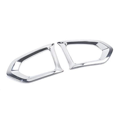 2017 2018 For Nissan Patrol Armada Y62 accessories Car Front Fog Lamp Decoration Cover Trim ABS Chrome Auto Styling Sticker 2pcs