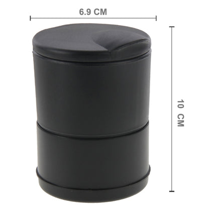 ⁧منفضة سجائر السيارة المحمولة، الحجم: 6.9x6.9x10 سم⁩, Portable Car Ashtray