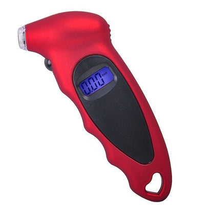 Digital Tire Gauge with LED Flash light, Pressure Range: 0-100PSI, 0-100PSI