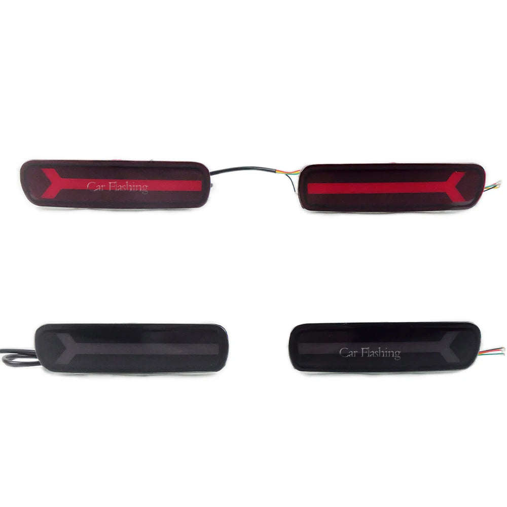 Car Rear Bumper ReflectorFor light For Lexus LX470 For Toyota Land Cruiser 1998-2007 LED Brake Tail Lights turn signal lamp