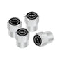 4Pcs Auto Metal Wheel Tire Valve Caps Stem Case For Nissan X-trail Qashqai Note Juke Sentra Patrol Navara Micra Car Accessories