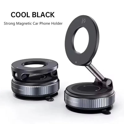 Magnetic Car Phone Holder 360 Degree Rotation Vacuum Adsorption Strong Suction Holder for Mobile PhoneCar Bracket Universal New