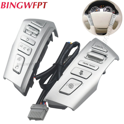 Car Steering Wheel Control Button Cruise Volume Phone Switch For Nissan PATROL Y62 2012-2018 Infiniti QX56 QX80