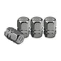 4Pcs Auto Metal Wheel Tire Valve Caps Stem Case For Nissan X-trail Qashqai Note Juke Sentra Patrol Navara Micra Car Accessories