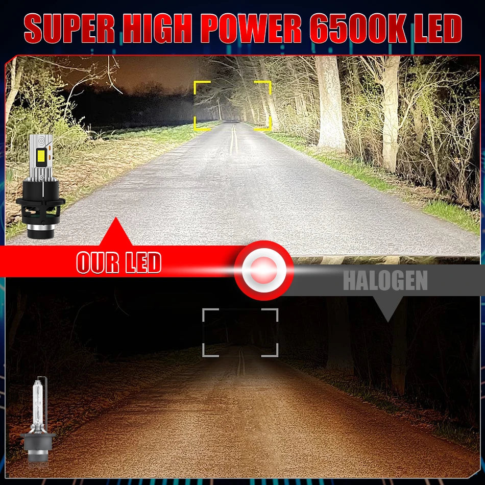 D2S D4S D2R D4R Led 5500W  Canbus HID Led Xenon Bulb