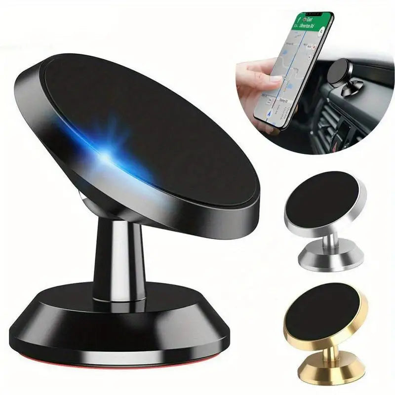 Car Phone Holder Magnetic Universal Magnet Phone Mount in Car Mobile Cell Phone Holder Stand