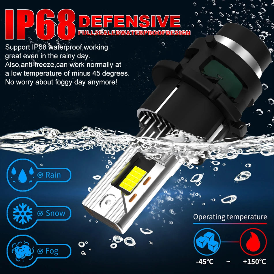 D2S D4S D2R D4R Led 5500W  Canbus HID Led Xenon Bulb