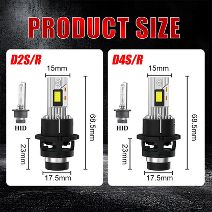 D2S D4S D2R D4R Led 5500W  Canbus HID Led Xenon Bulb