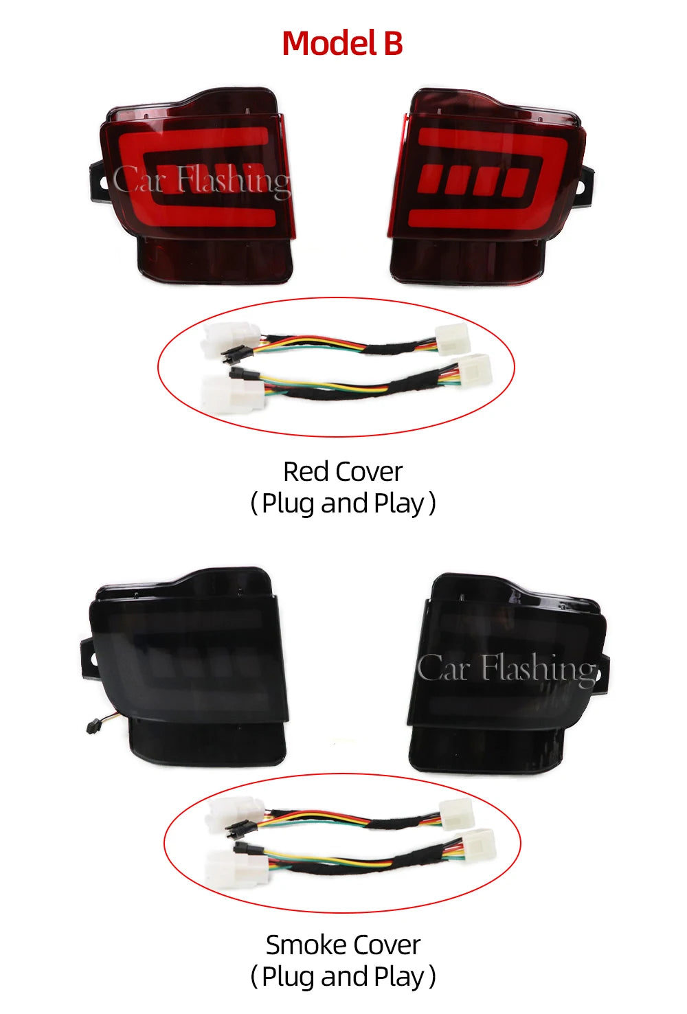 Rear Back Tail LED Bumper Brake Stop Running Light Fog Lights For Toyota Land Cruiser 200 FJ200 LC200 2016 2017 2018 2019 2020