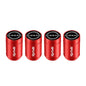 4Pcs Auto Metal Wheel Tire Valve Caps Stem Case For Nissan X-trail Qashqai Note Juke Sentra Patrol Navara Micra Car Accessories