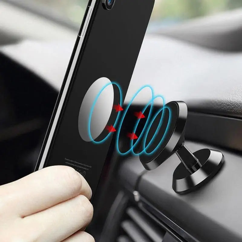 Car Phone Holder Magnetic Universal Magnet Phone Mount in Car Mobile Cell Phone Holder Stand