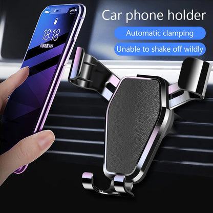 C5 Car Holder For Phone Multi-function Mobile Phone Holder Gravity Bracket Sun Visor Mirror Dashboard GPS Smartphone For iPhone