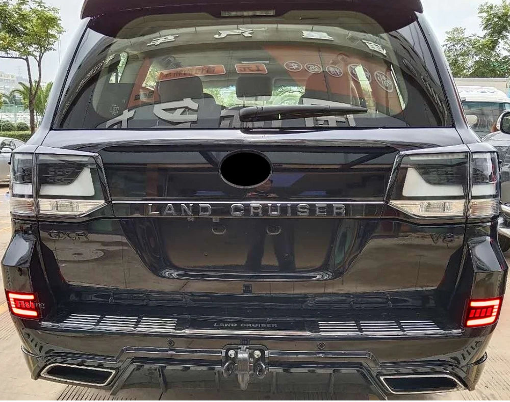 Rear Back Tail LED Bumper Brake Stop Running Light Fog Lights For Toyota Land Cruiser 200 FJ200 LC200 2016 2017 2018 2019 2020
