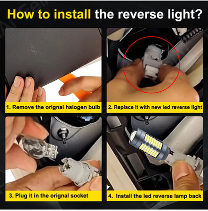For Chevrolet Tahoe LED Reverse Light Reversing Bulb 2007 2008 2009 2010 2011 2012 2013 2014 2015 2016-2023 Tahoe Accessories