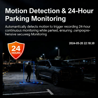 Dash Cam WiFi 4K Car Camera DVR Video Recorder Dual Front Rear HDR Night Vision Voice Control Parking Monito Dash Camera for Car