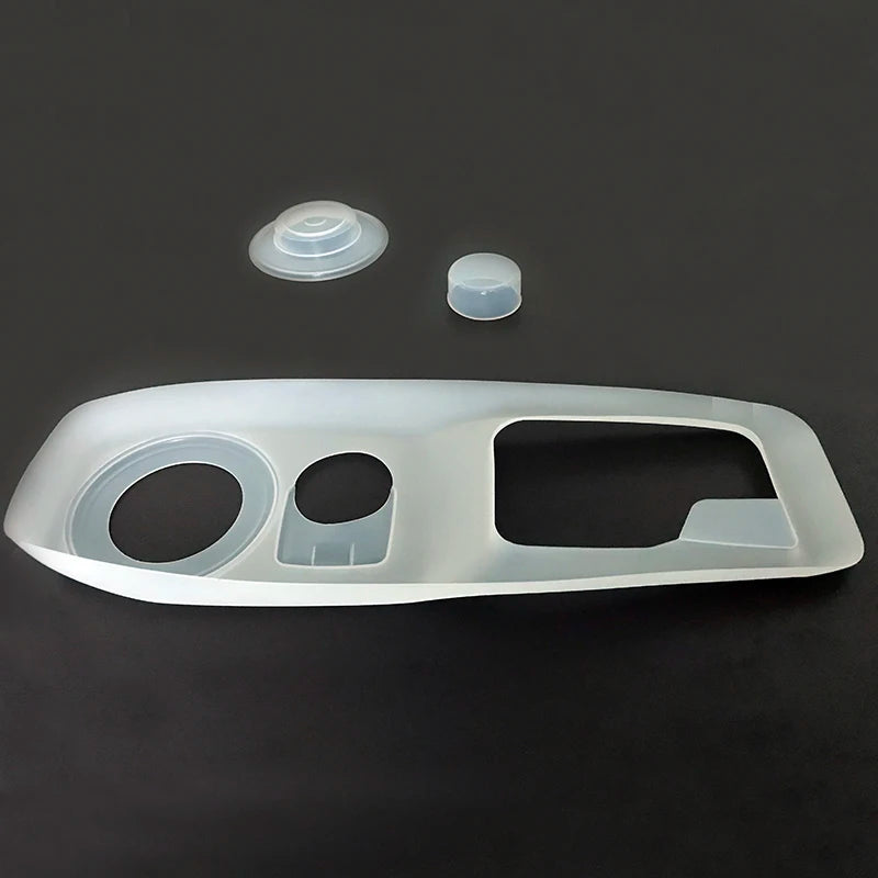 2021 2022 New Soft Rubber Interior Dustproof Gear Box Cover for Nissan Patrol Y62 Car Accessories 3pcs