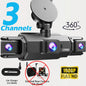 Dash Cam WiFi 4K Car Camera DVR Video Recorder Dual Front Rear HDR Night Vision Voice Control Parking Monito Dash Camera for Car