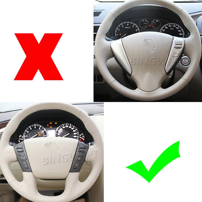 Car Steering Wheel Control Button Cruise Volume Phone Switch For Nissan PATROL Y62 2012-2018 Infiniti QX56 QX80