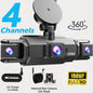 Dash Cam WiFi 4K Car Camera DVR Video Recorder Dual Front Rear HDR Night Vision Voice Control Parking Monito Dash Camera for Car