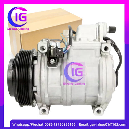 AC Compressor With Clutch For MERCEDES W124 R129 300E 260E 300CE E320 SL320 10PA17C 0002300511 A0002300511 A0031316601