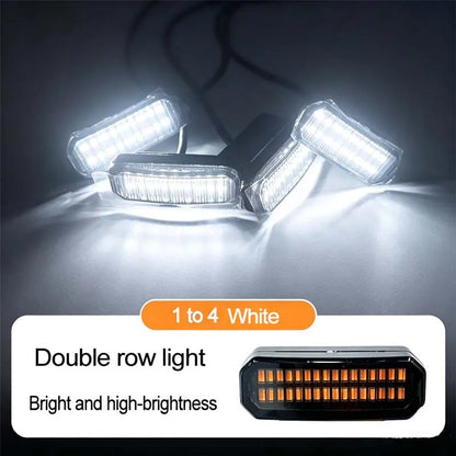 LED Front Grille Light For Chevrolet Tahoe 2025 Car Daytime Running Light Wheel Eyebrow Lamp For Pickup Offroad 12V