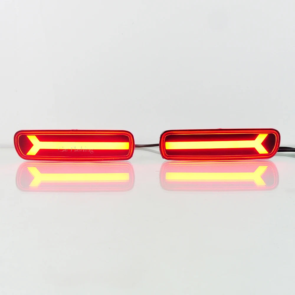 Car Rear Bumper ReflectorFor light For Lexus LX470 For Toyota Land Cruiser 1998-2007 LED Brake Tail Lights turn signal lamp