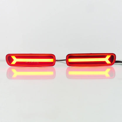 Car Rear Bumper ReflectorFor light For Lexus LX470 For Toyota Land Cruiser 1998-2007 LED Brake Tail Lights turn signal lamp