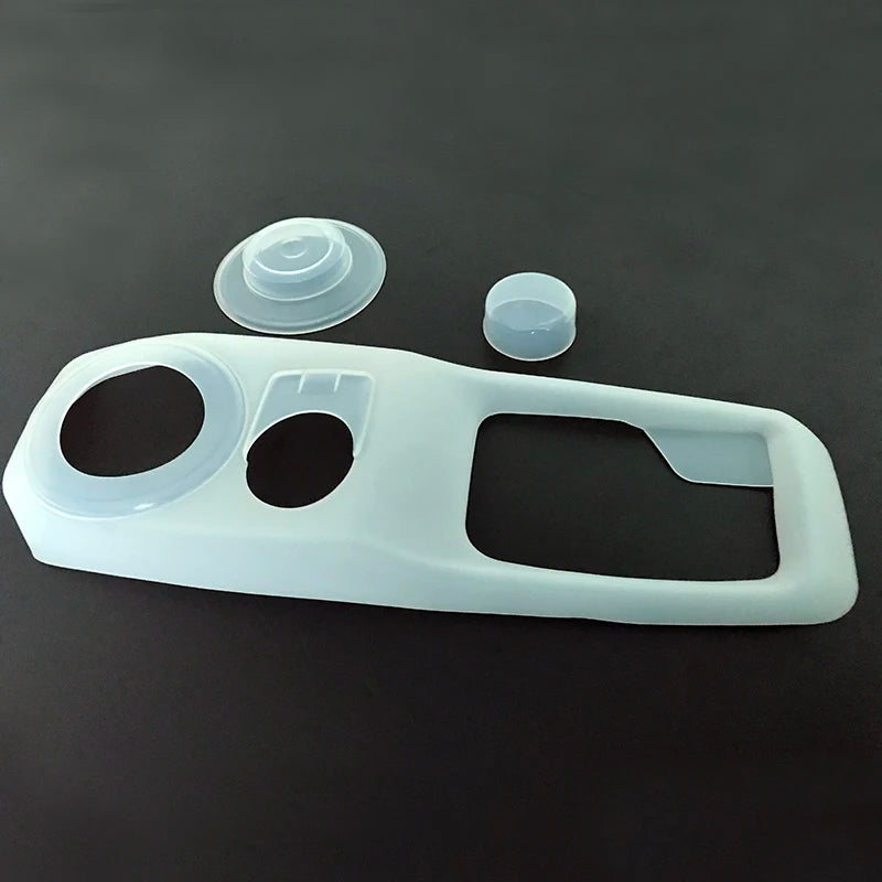 2021 2022 New Soft Rubber Interior Dustproof Gear Box Cover for Nissan Patrol Y62 Car Accessories 3pcs