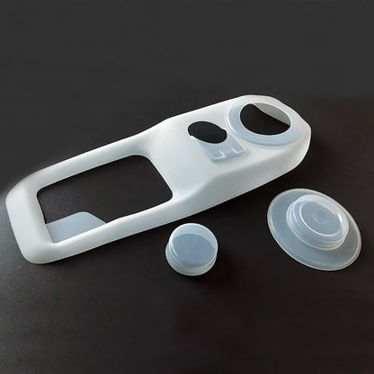 2021 2022 New Soft Rubber Interior Dustproof Gear Box Cover for Nissan Patrol Y62 Car Accessories 3pcs