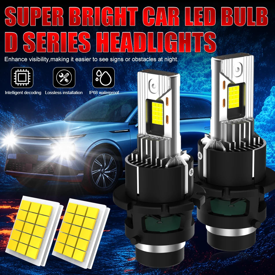 D2S D4S D2R D4R Led 5500W  Canbus HID Led Xenon Bulb