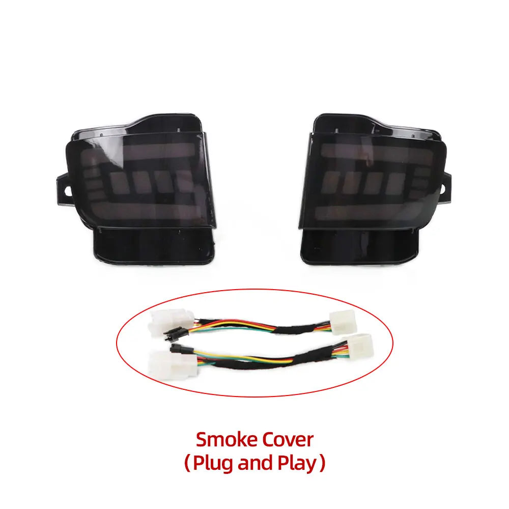 Rear Back Tail LED Bumper Brake Stop Running Light Fog Lights For Toyota Land Cruiser 200 FJ200 LC200 2016 2017 2018 2019 2020