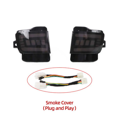 Rear Back Tail LED Bumper Brake Stop Running Light Fog Lights For Toyota Land Cruiser 200 FJ200 LC200 2016 2017 2018 2019 2020
