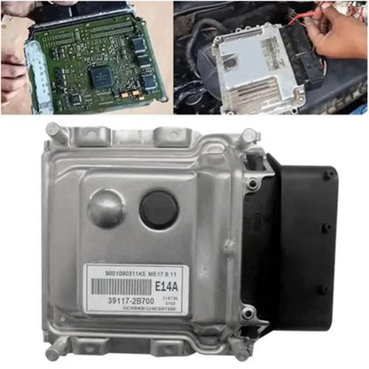 Original Car Engine Computer Board ECU E14A ME17.9.11 ECM Control Module For Hyundai KIA 9001090311KE 39117-2B700 391172B700