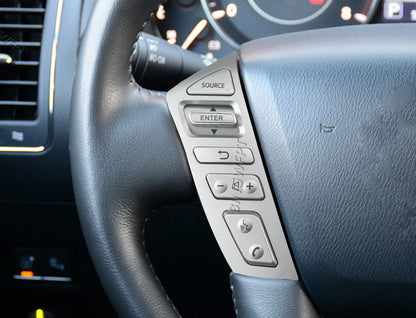Car Steering Wheel Control Button Cruise Volume Phone Switch For Nissan PATROL Y62 2012-2018 Infiniti QX56 QX80