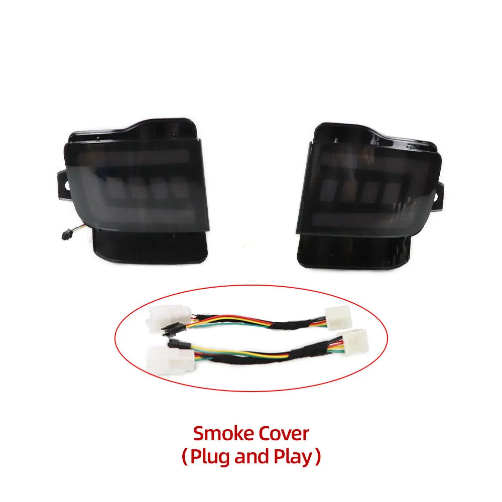 Rear Back Tail LED Bumper Brake Stop Running Light Fog Lights For Toyota Land Cruiser 200 FJ200 LC200 2016 2017 2018 2019 2020