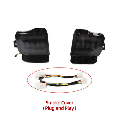 Rear Back Tail LED Bumper Brake Stop Running Light Fog Lights For Toyota Land Cruiser 200 FJ200 LC200 2016 2017 2018 2019 2020