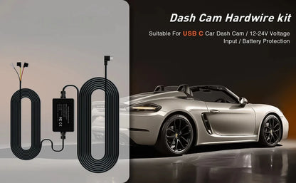 Dash Cam for cars 4K UHD Recording Front Rear Car Camera HDR Night Vision Recorder Built in Wi-Fi 24H Parking Mode APP Monitor