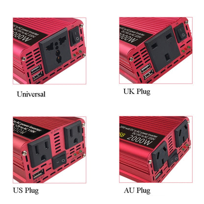 LVYUAN Car Inverter Dual USB Power Converter 12V to 220V